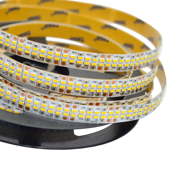 Dual Row Super Bright Narrow Series DC24V 3014SMD 2400LEDs Flexible LED Strip Lights Industrial Lighting 16.4ft Per Reel By Sale Dual Row Super Bright Narrow Series DC24V 3014SMD 2400LEDs Flexible LED Strip Lights Industrial Lighting 16.4ft Per Reel By Sale